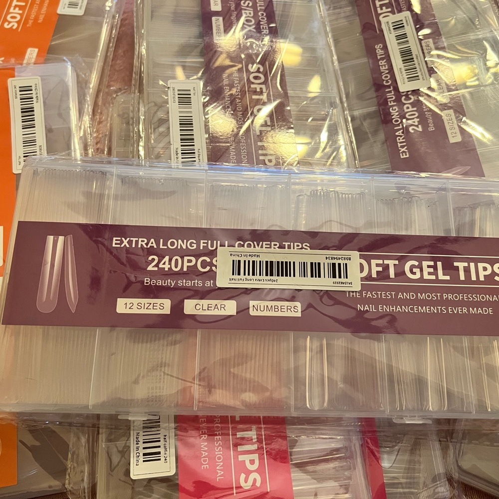 Xlong  Soft Gel Tips 240pcs/box